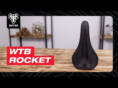 Sattel WTB ROCKET FUSION Medium 145mm Streben Titan
