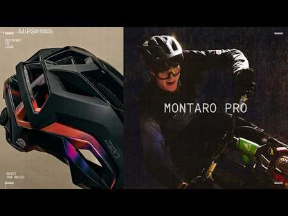 MTB-Helm GIRO MONTARO PRO Mattschwarz