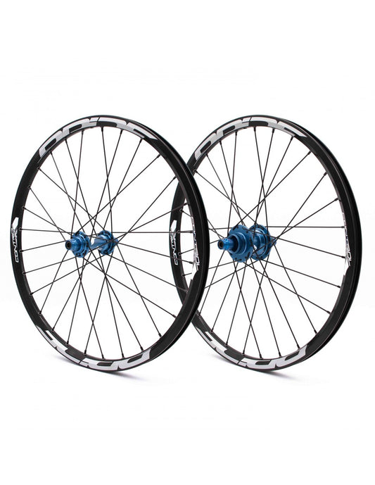 Laufradpaar PRIDE 20" (451mm) Control V1 Disc Achsen 10/10mm Blau