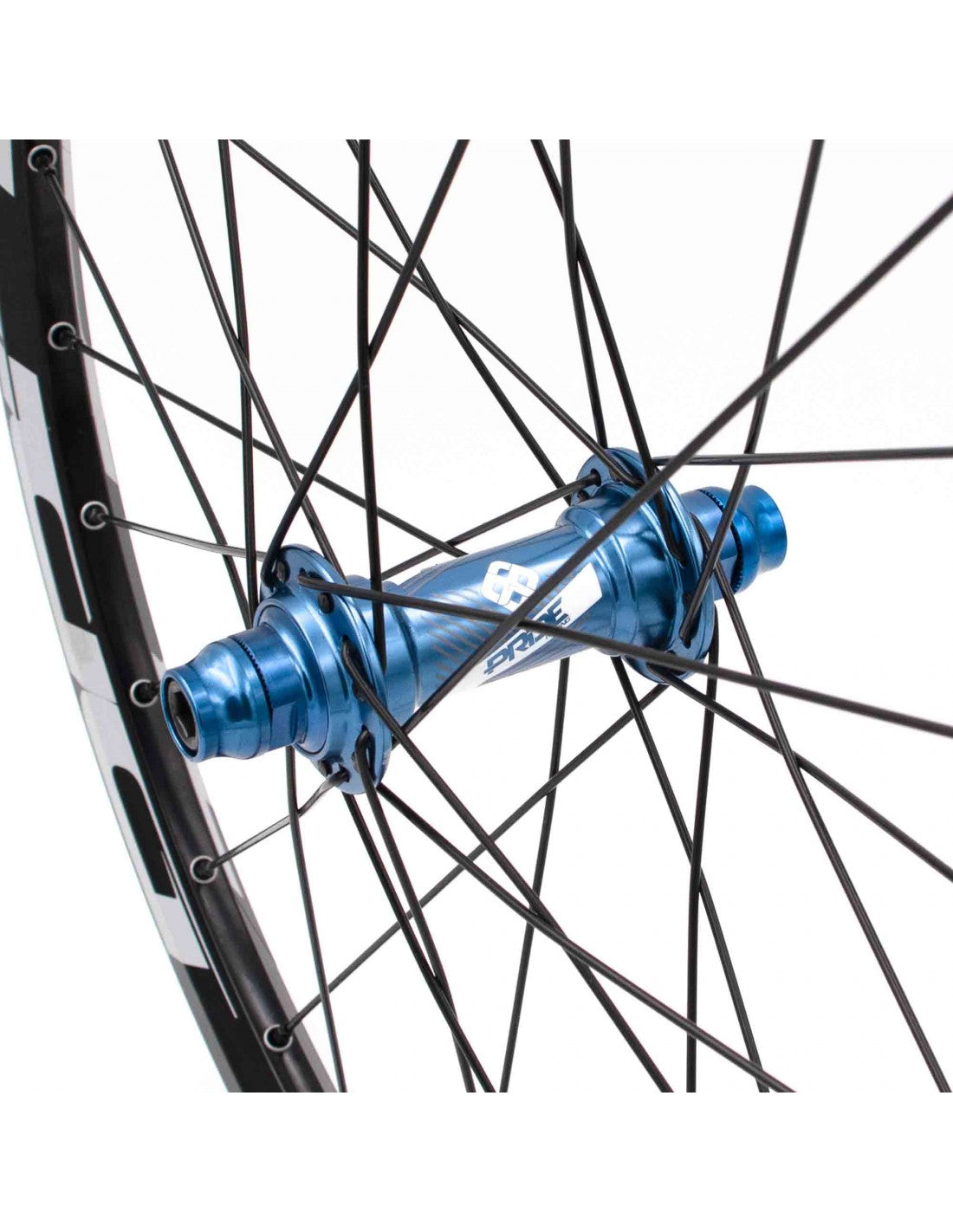 Laufradpaar PRIDE 20" (451mm) Control V1 Disc Achsen 10/10mm Blau