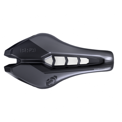 Sattel PRO TSA TT/Tri 1.2 STEALTH AERO 132mm Inox-Schienen Schwarz