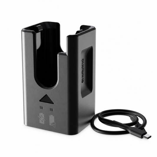 SHIMANO Ladegerät EC-DN100 — Ladegerät und USB-C-Kabel
