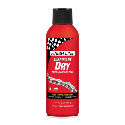 Kettenschmiermittel FINISH LINE DRY LUBE Teflon - Alle Bedingungen – Aerosol (244ml)