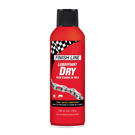 Kettenschmiermittel FINISH LINE DRY LUBE Teflon - Alle Bedingungen – Aerosol (244ml)