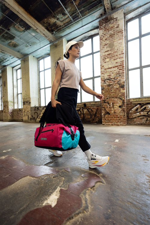 Reisetasche Duffle ORTLIEB DUFFLE LITE Cyber Blau/Pink