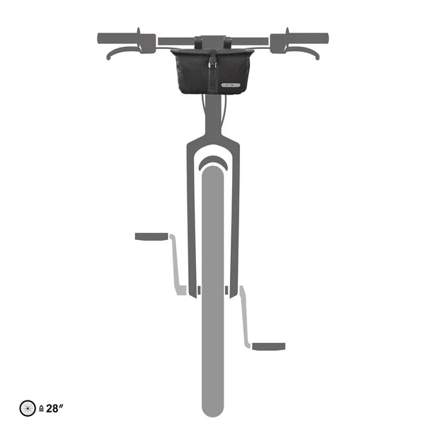 Lenkertasche ORTLIEB ACCESSORY PACK 3.5 L Schwarz