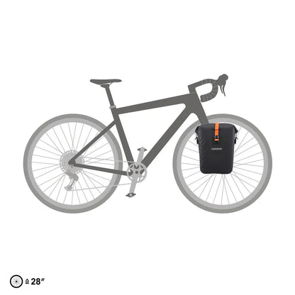 Gepäckträgertasche ORTLIEB GRAVEL PACK QL 2.2 14.5 L Schwarz