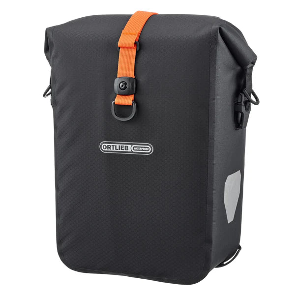 Paar ORTLIEB GRAVEL PACK QL 2.2 29 L Gepäckträgertaschen Schwarz