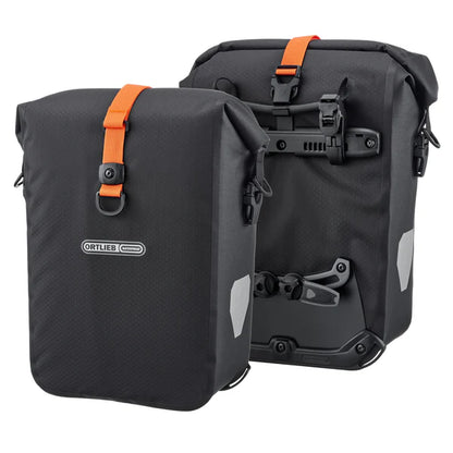 Paar Gepäckträgertaschen ORTLIEB GRAVEL PACK QL 2.2 29 L Schwarz