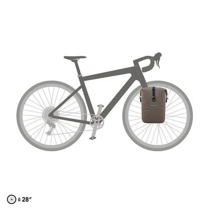 Paar Gepäckträgertaschen ORTLIEB GRAVEL PACK QL 2.2 29 L Beige