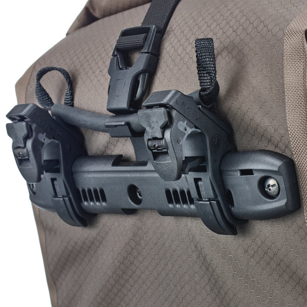 Paar ORTLIEB GRAVEL PACK QL 2.2 29 L Beige Gepäckträgertaschen