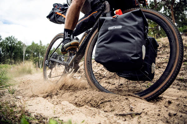 Paar ORTLIEB GRAVEL PACK QL 2.2 29 L Gepäckträgertaschen Schwarz