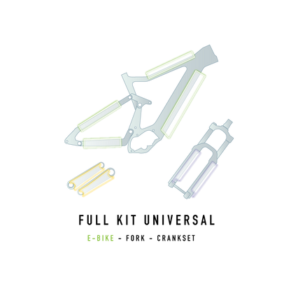 Rahmenschutz MONKEY'S SAUCE FULL UNIVERSAL E-Bike Matt