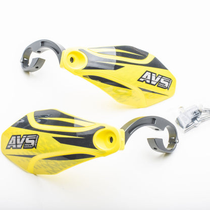 Handschutz AVS KIT DECO Alu-Strebe Gelb/Schwarz