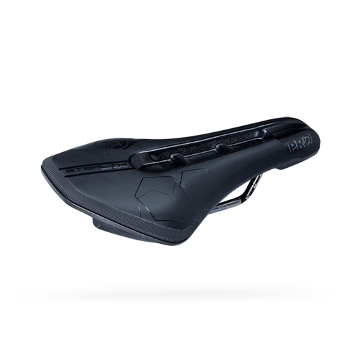 PRO-Sattel STEALTH OFFROAD 142mm Inox-Schienen Schwarz
