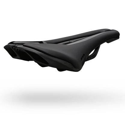 Sattel PRO STEALTH TEAM CURVED 142mm Carbon-Schienen Schwarz