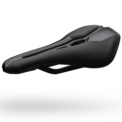 Sattel PRO STEALTH TEAM CURVED 142mm Carbon-Schienen Schwarz