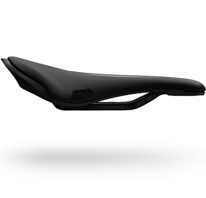 Sattel PRO STEALTH TEAM CURVED 142mm Carbon-Schienen Schwarz