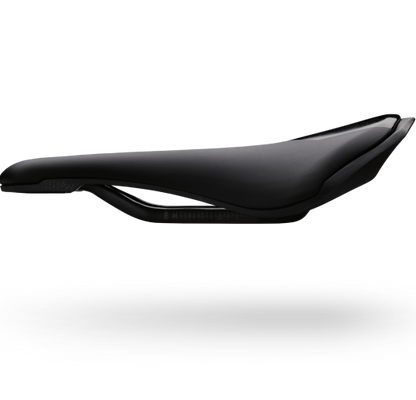 Sattel PRO STEALTH TEAM CURVED 142mm Carbon-Schienen Schwarz