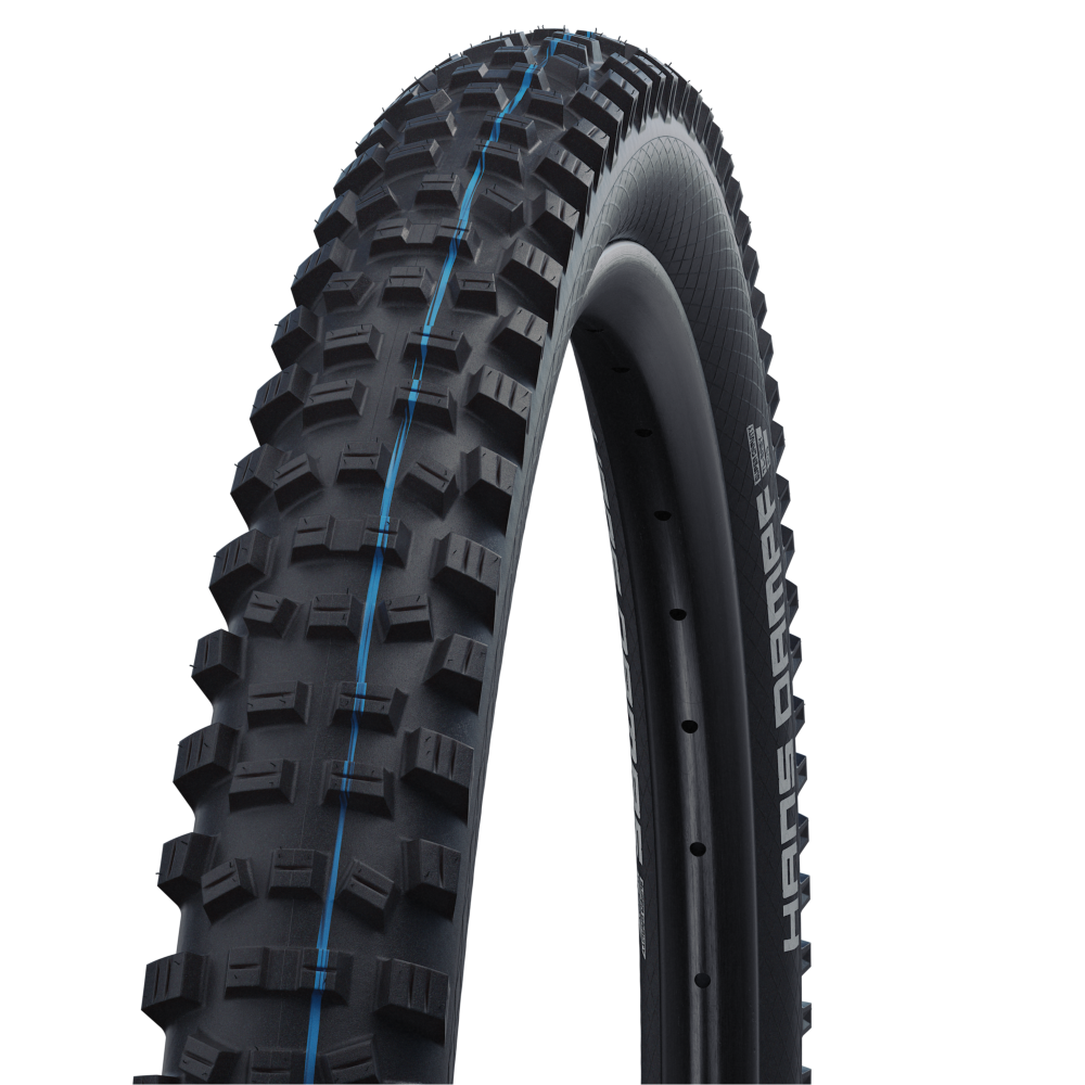 Reifen SCHWALBE HANS DAMPF 29x2.35 ADDIX SPEEDGRIP SUPERTRAIL Tubeless Ready Weich Schwarz