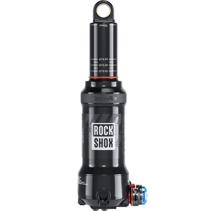 ROCKSHOX DELUXE NUDE RLC3 DEBONAIR Dämpfer, 1 Token/1 Token Sealhead Mid Reb/Mid Comp für Scott Spark/Genius