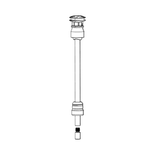 ROCKSHOX DEBONAIR Luftfederschaft-Set 100 mm für 29" (35 mm) für SID C1 (2021) — technische Abbildung