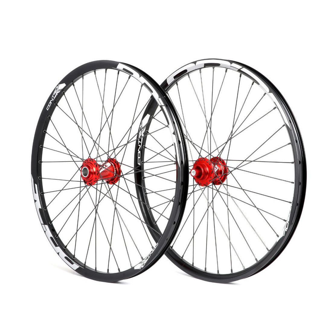 Laufradsatz PRIDE 24" (507mm) Control V1 Disc Achsen 20/10mm Rot