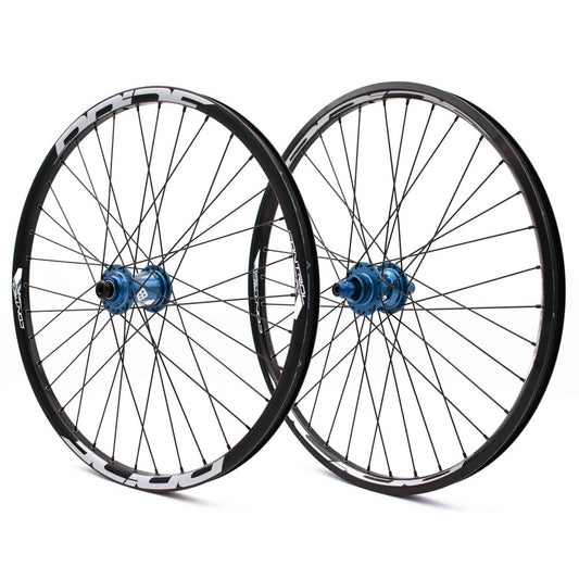 Laufradsatz PRIDE 24" (507mm) Control V2 Disc Achsen 20/15mm Blau