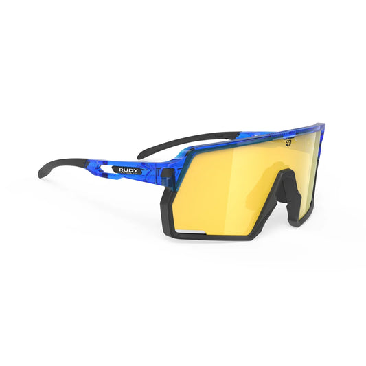 Brille RUDY PROJECT KELION Crystal Blau Gläser RP Optics Multilaser Yellow