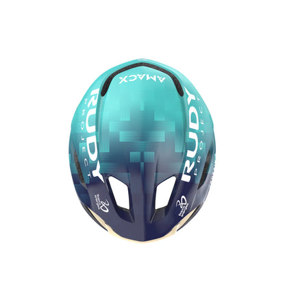 Straßenhelm RUDY PROJECT NYTRON TEAM BAHRAIN VICTORIOUS Türkis