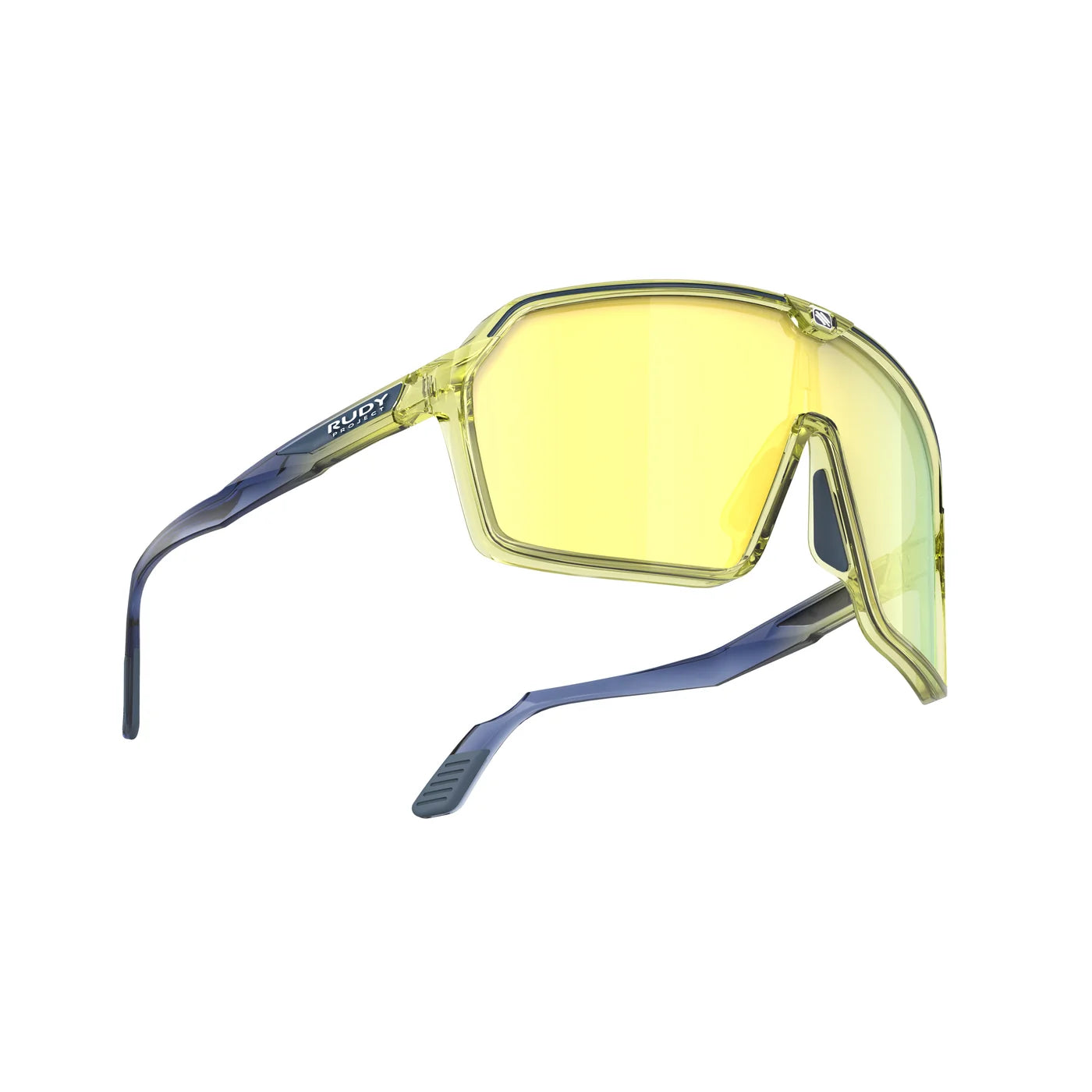 Brille RUDY PROJECT SPINSHIELD Crystal Blau Multilaser Yellow