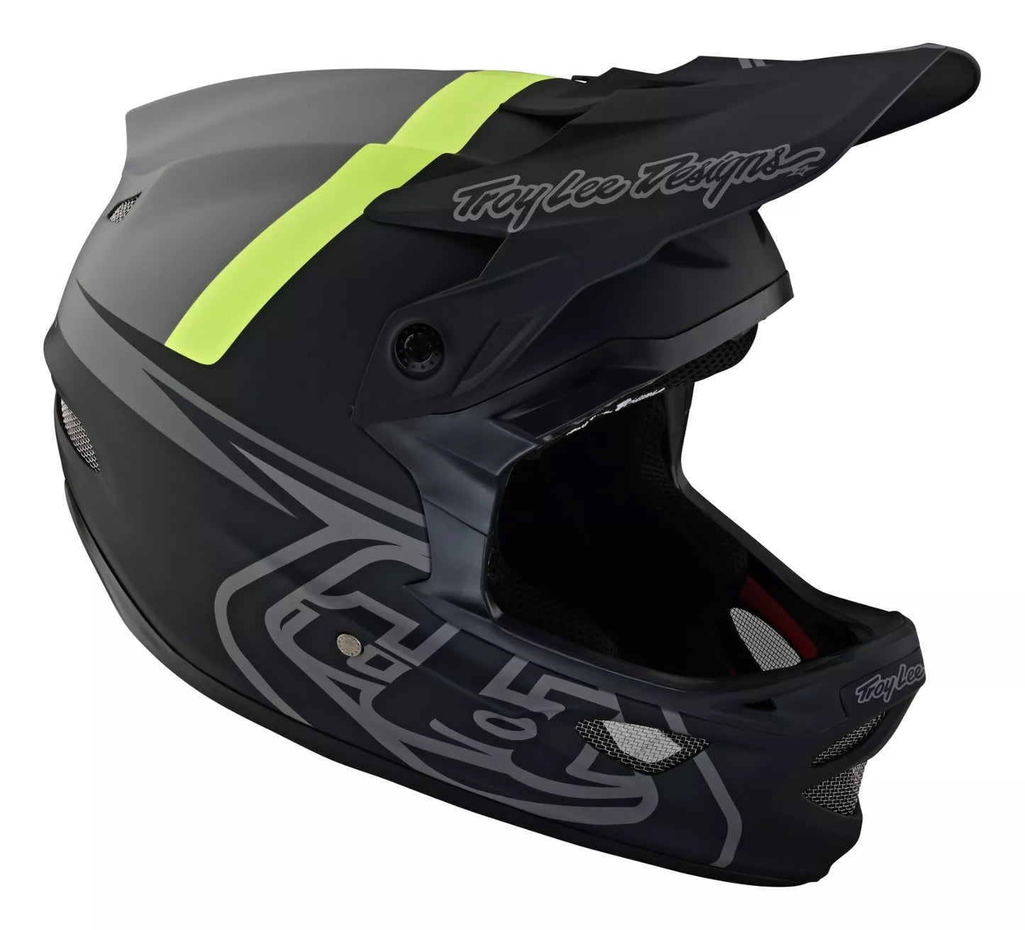 MTB-Helm TROY LEE DESIGNS D3 FIBERLITE Grau