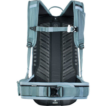 Rucksack mit Rückenprotektor EVOC FR LITE RACE 10L Blau