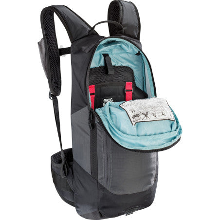 Rucksack mit Rückenprotektor EVOC FR LITE RACE 10L Grau