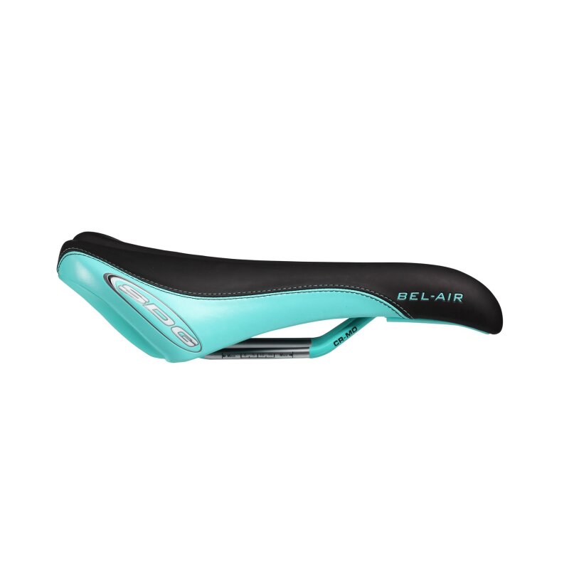 Sattel SDG BEL-AIR RL Rails CrMo Schwarz/Türkis