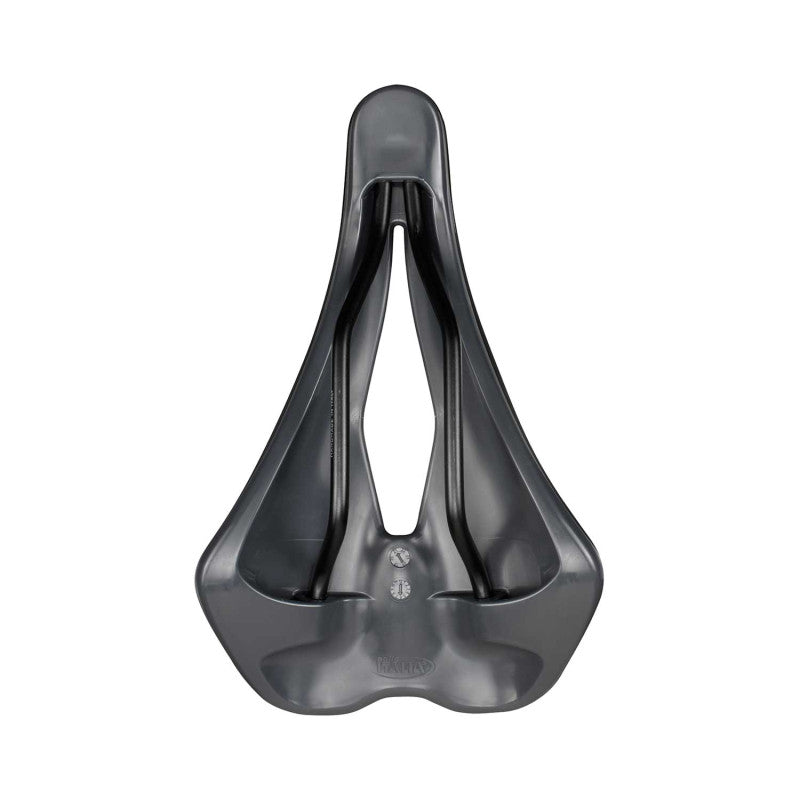 Sattel SELLE ITALIA S 5 LADY SUPERFLOW L für Damen, Fec-Schienen, schwarz