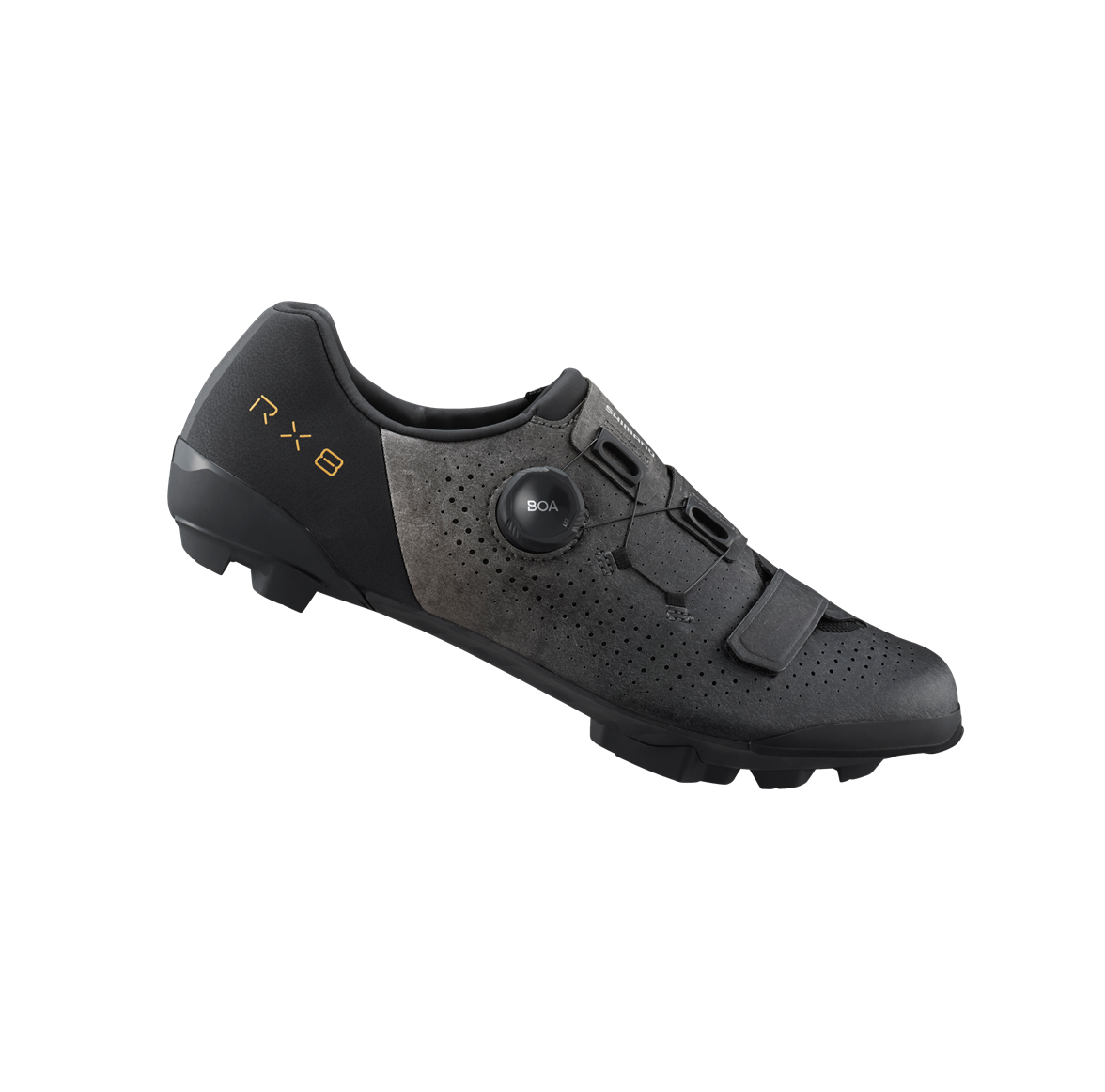 Gravel-Schuhe SHIMANO RX8 Schwarz 2025