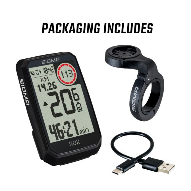 GPS SIGMA ROX 4.0 ENDURANCE Schwarz