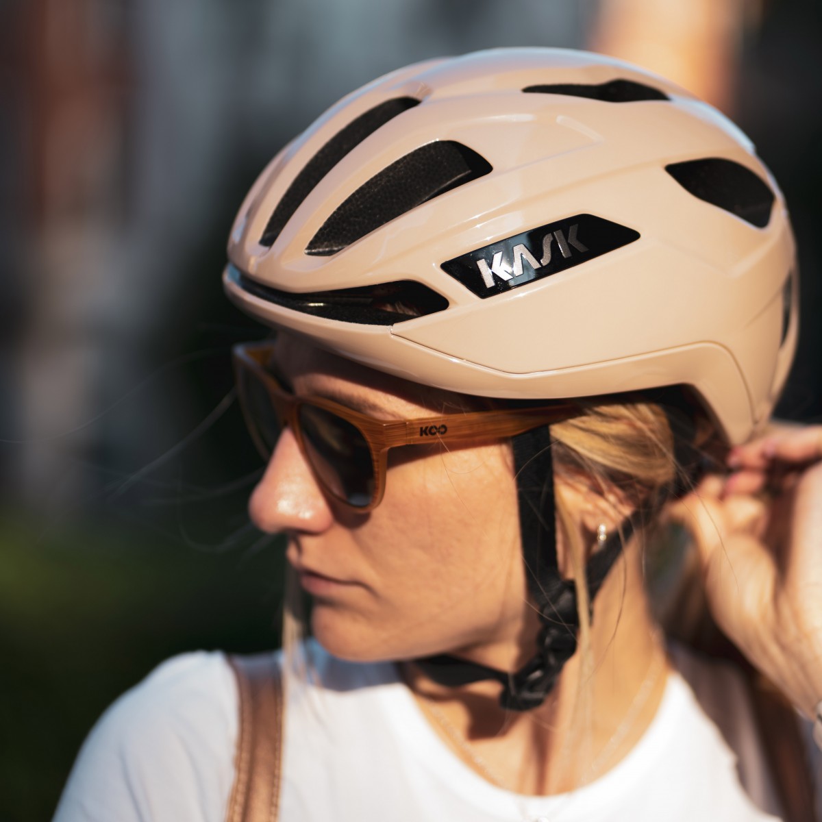 Helm Straße KASK SINTESI Beige