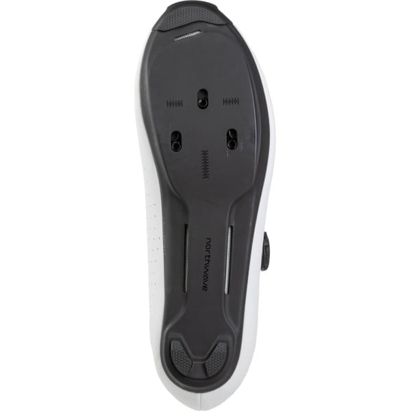 NORTHWAVE SONIC PLUS WIDE Rennradschuhe Weiß/Schwarz