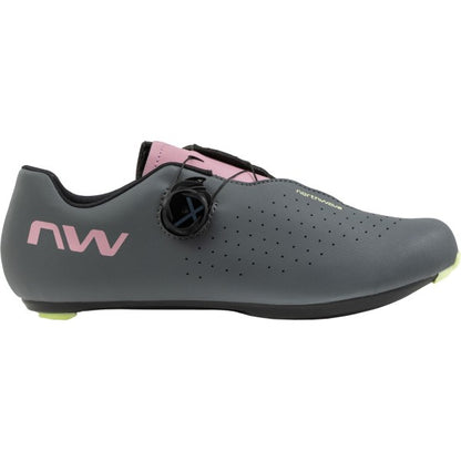 Rennradschuhe NORTHWAVE SONIC PLUS Damen Grau/Violett