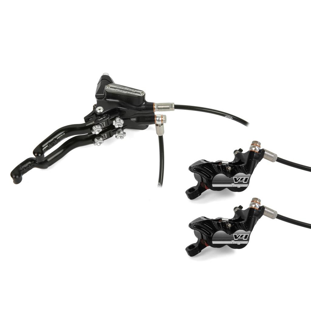 Bremse rechts Doppel HOPE TECH 3 V4 DUO Schwarz