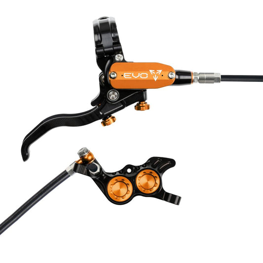 Bremse Hinten HOPE TECH 4 EVO GR4 Schwarz/Orange