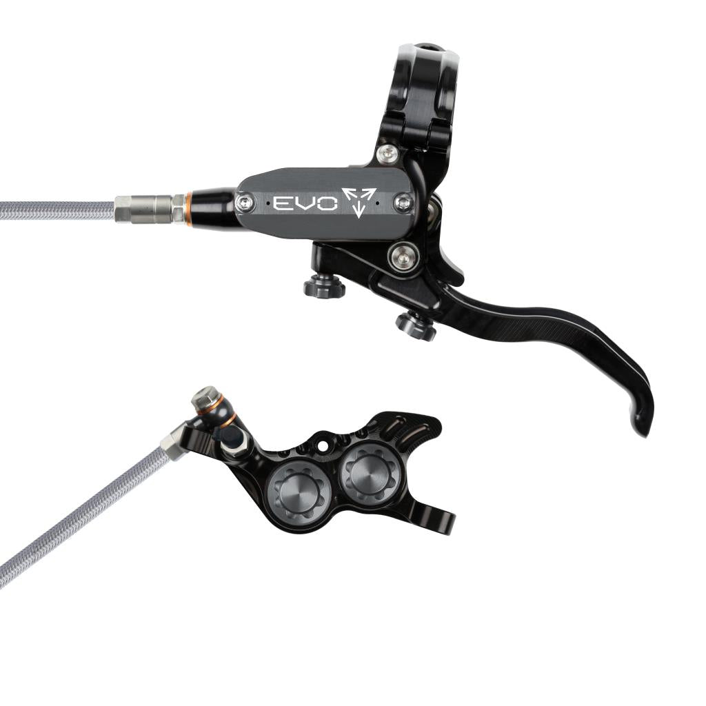 HOPE TECH 4 EVO GR4 Aviation Vorderradbremse Schwarz/Rauchfarben