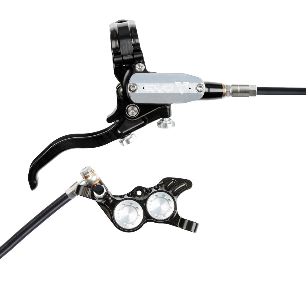 Bremse Hinten HOPE TECH 4 EVO GR4 Schwarz/Silber