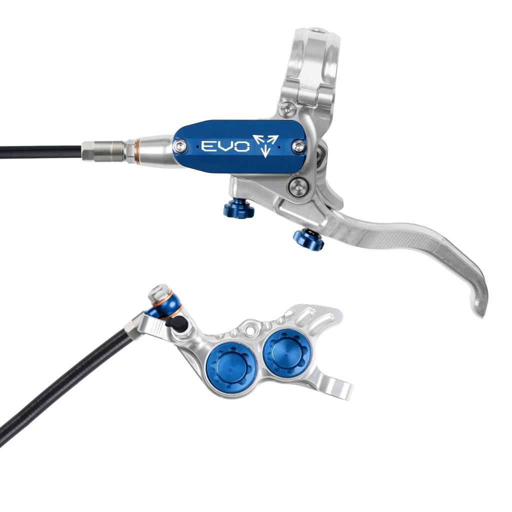 HOPE TECH 4 EVO GR4 Vorderradbremse Silber/Blau