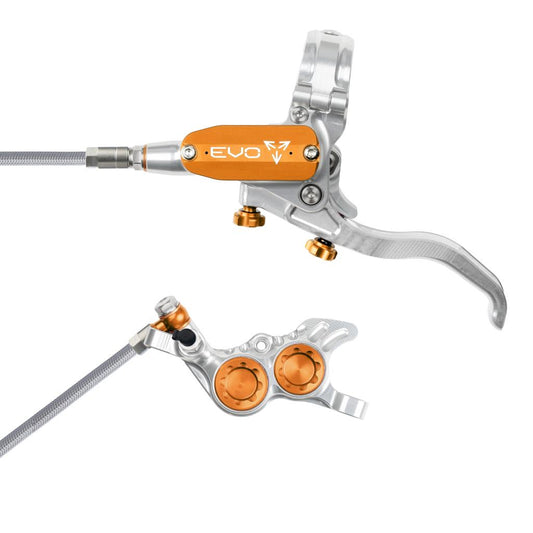HOPE TECH 4 EVO GR4 Aviation Vorderradbremse Silber/Orange