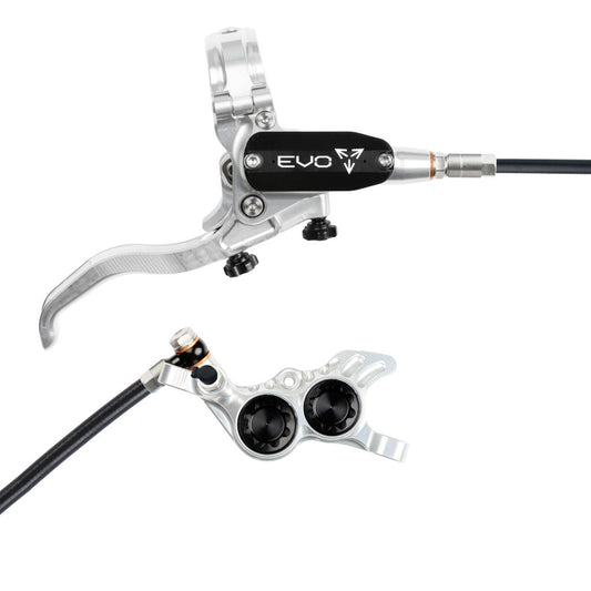 Bremse Hinten HOPE TECH 4 EVO GR4 Silber/Schwarz