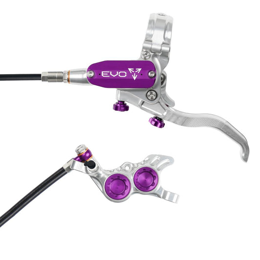 Vorderradbremse HOPE TECH 4 EVO GR4 Silber/Violett