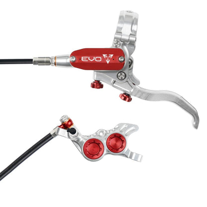 Vorderbremse HOPE TECH 4 EVO GR4 Silber/Rot